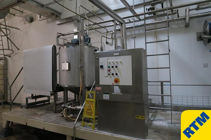 Used Lot 24 - COATED CANDY DEPARTMENT - Coating Drums