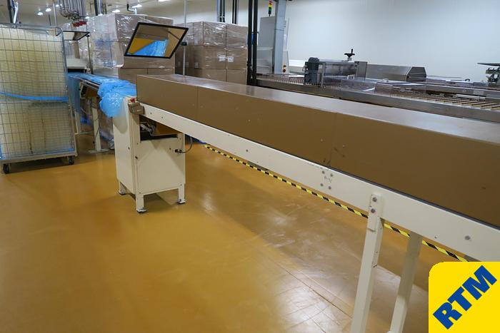 Used PRALINE DEPOSITING/ENROBING LINE
