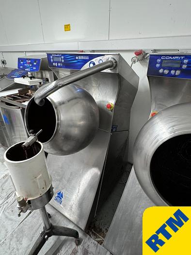 Used (2) Coating Pans