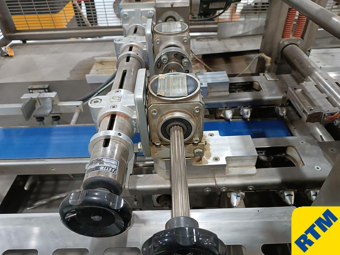 Used (4) Biscuit on-edge flowpack wrappers