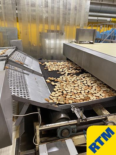 Used COMPLETE PRODUCTION AND PACKING LINE FOR CRISPY ROLLS & TOASTED ROLL SLICES