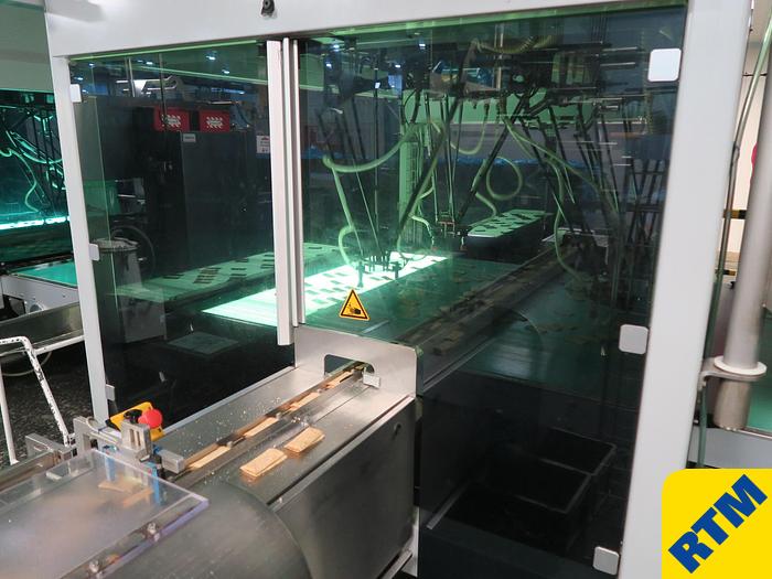 Used BISCUIT / BAR FLOWPACKING AND CARTONNING PACKING LINE
