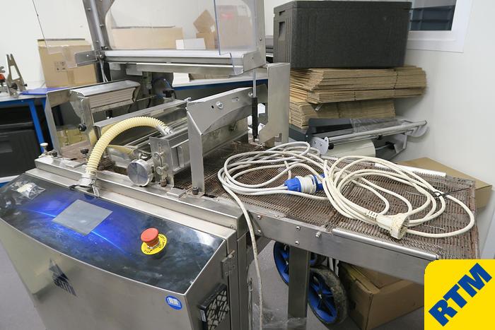 Used Chocolate Temperer with Enrober