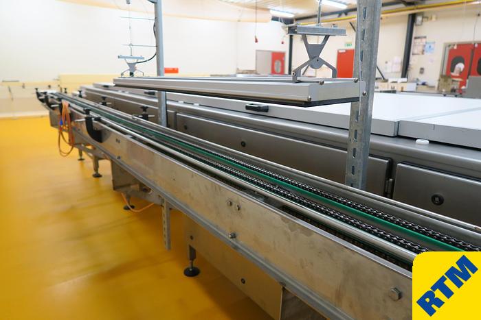 Used Chocolate Moulding Plant  - FOR SOLID BARS, AND CHOCOLATE PRALINE OR BAR SHELLS