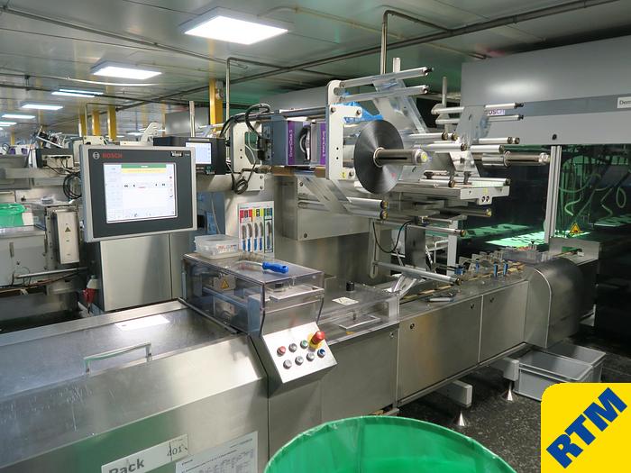 Used BISCUIT / BAR FLOWPACKING AND CARTONNING PACKING LINE