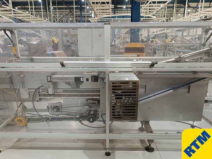 Used (4) Biscuit on-edge flowpack wrappers