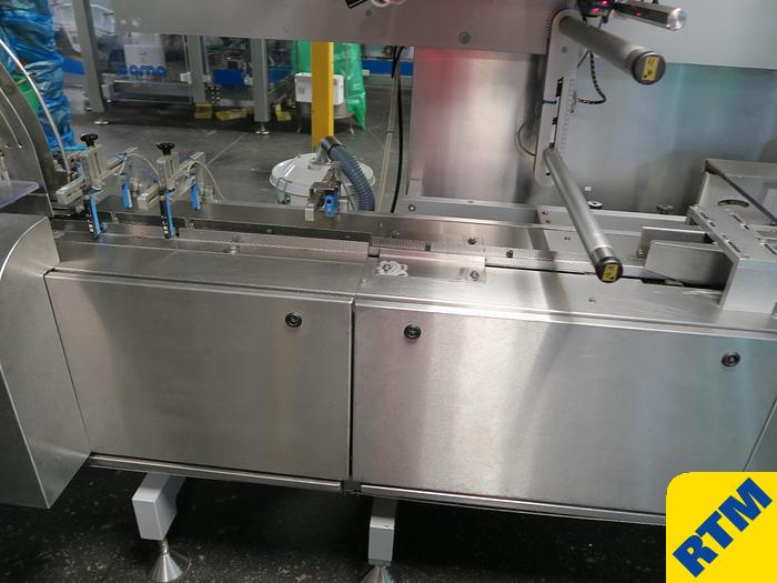 Used BISCUIT / BAR FLOWPACKING AND CARTONNING PACKING LINE