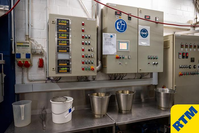 Used (2) Deposited Hard Candy Lines