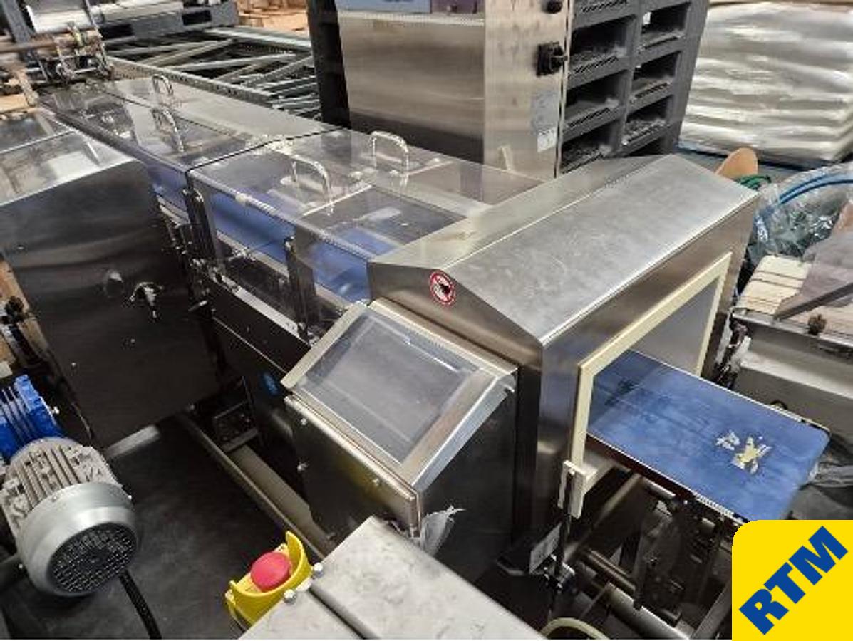 Used Combination Metal Detector-Checkweigher