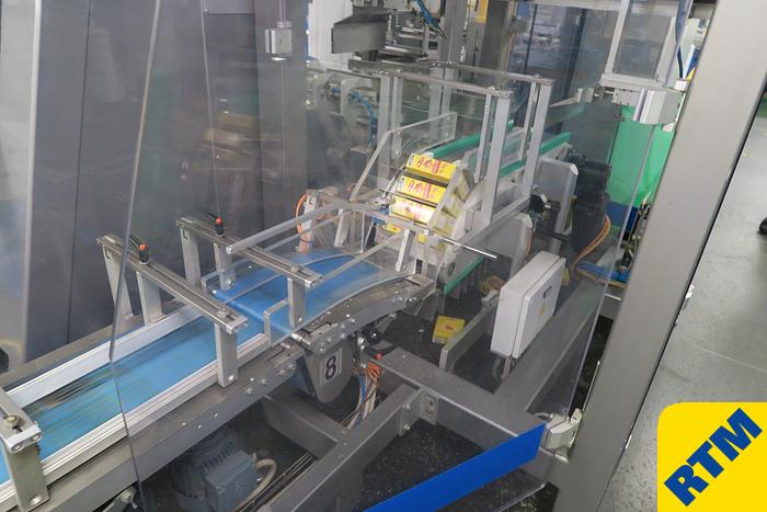 Used BISCUIT / BAR FLOWPACKING AND CARTONNING PACKING LINE