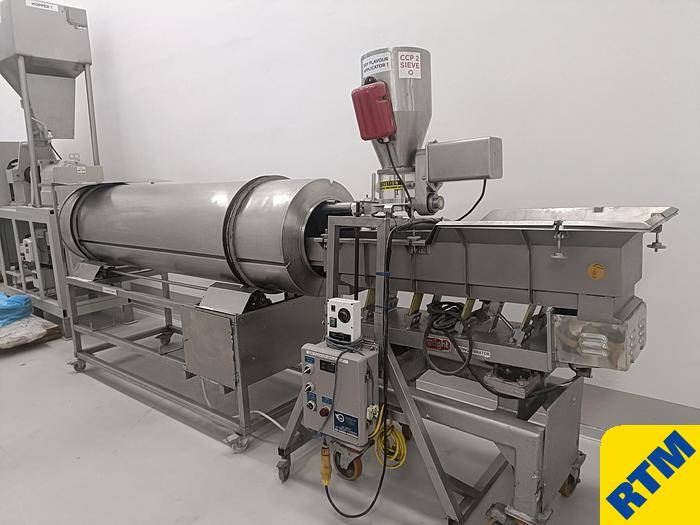 Used SNACK FOOD/CRISP FRYING & FLAVOURING SYSTEM