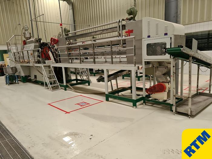 Used ICE LOLLY/ POP LINE For lollies in plastic tubes of 90ml volume