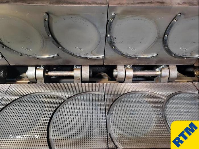 Used (2) Rolled Wafer Cone Ovens