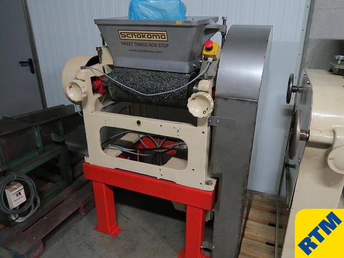 Used (2) stone 3-roll refiners