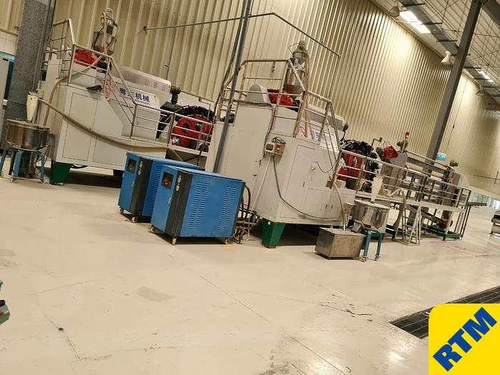 Used ICE LOLLY/ POP LINE For lollies in plastic tubes of 90ml volume