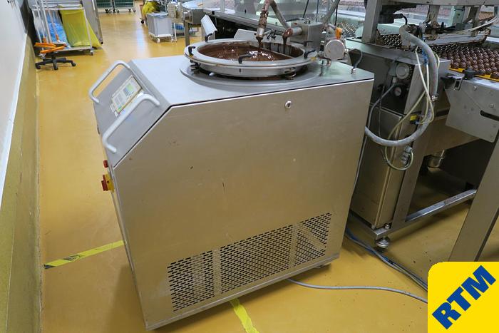Used PRALINE DEPOSITING, EXTRUDING/FORMING & CHOCOLATE COATING LINE