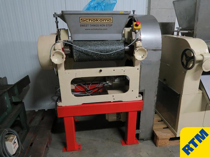 Used (2) stone 3-roll refiners