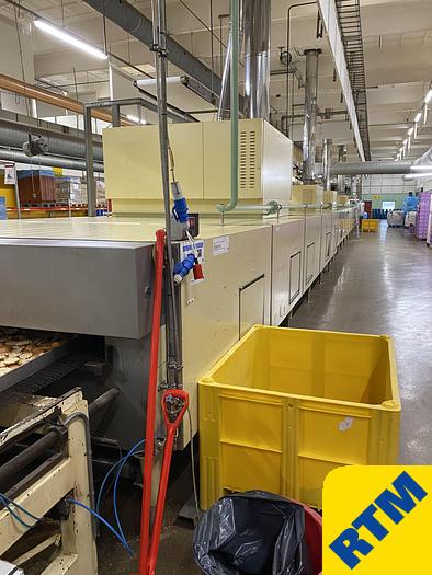 Used COMPLETE PRODUCTION AND PACKING LINE FOR CRISPY ROLLS & TOASTED ROLL SLICES