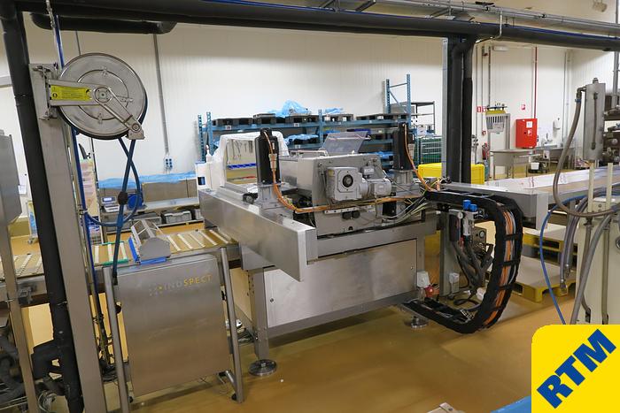 Used PRALINE DEPOSITING, EXTRUDING/FORMING & CHOCOLATE COATING LINE