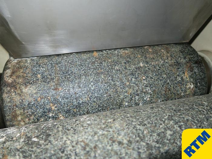 Used (2) stone 3-roll refiners