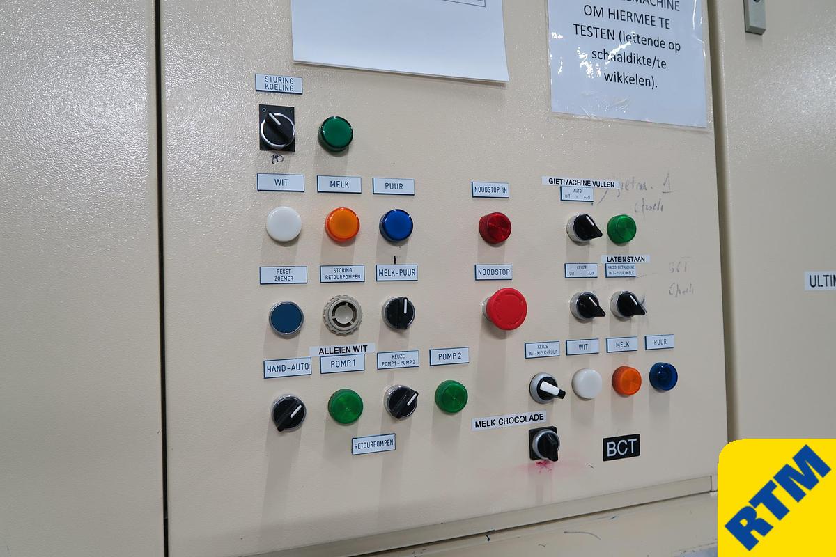 Used Chocolate Shell Moulding Line