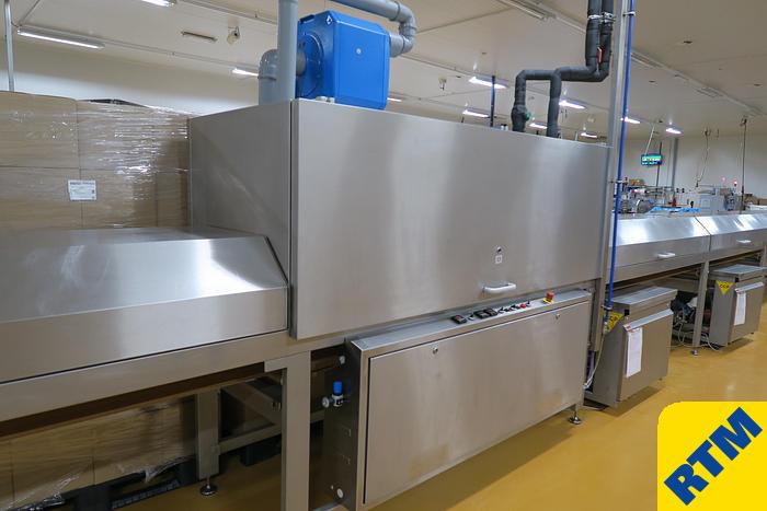 Used PRALINE DEPOSITING, EXTRUDING/FORMING & CHOCOLATE COATING LINE