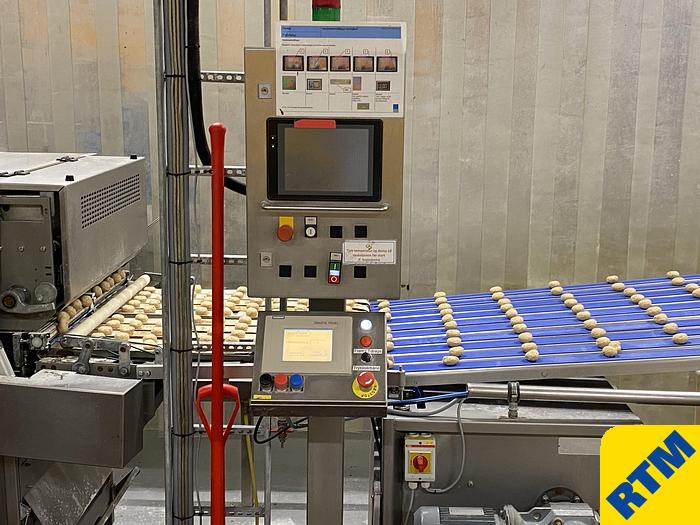 Used COMPLETE PRODUCTION AND PACKING LINE FOR CRISPY ROLLS & TOASTED ROLL SLICES