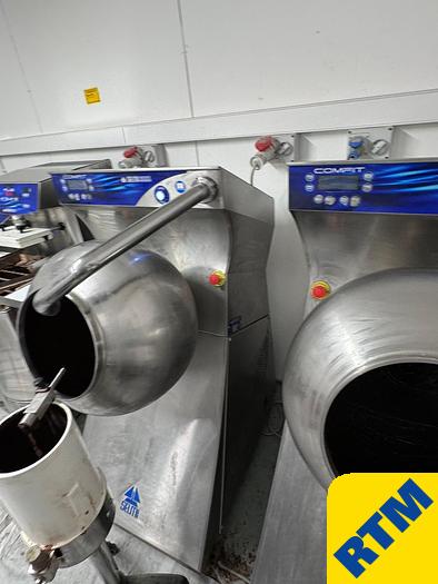 Used (2) Coating Pans