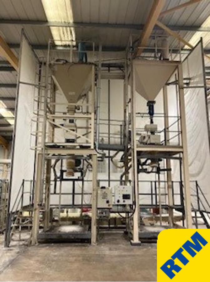 Used RUSK & CRUMB (Breadcrumb-Type Filler) PRODUCTION AND PACKAGING LINE