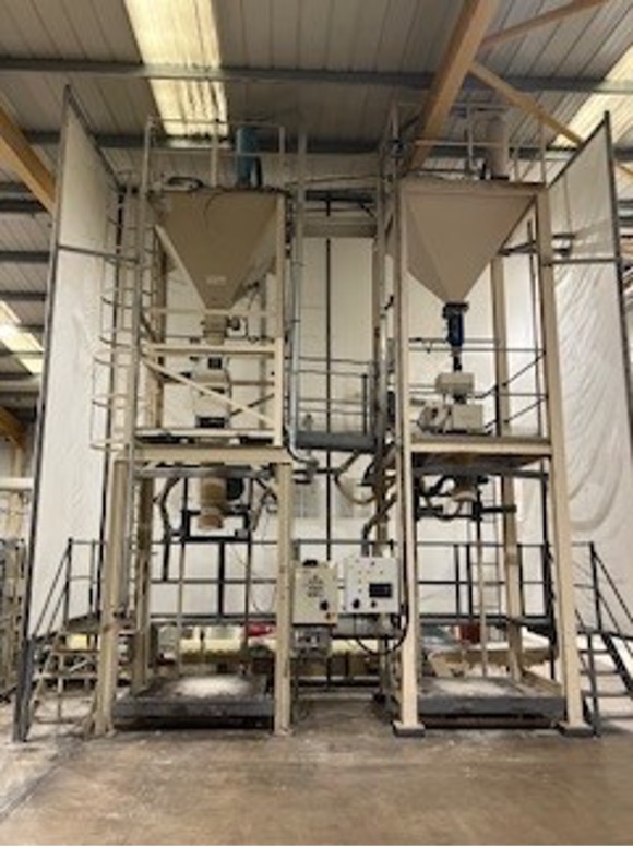 Used RUSK & CRUMB (Breadcrumb-Type Filler) PRODUCTION AND PACKAGING LINE