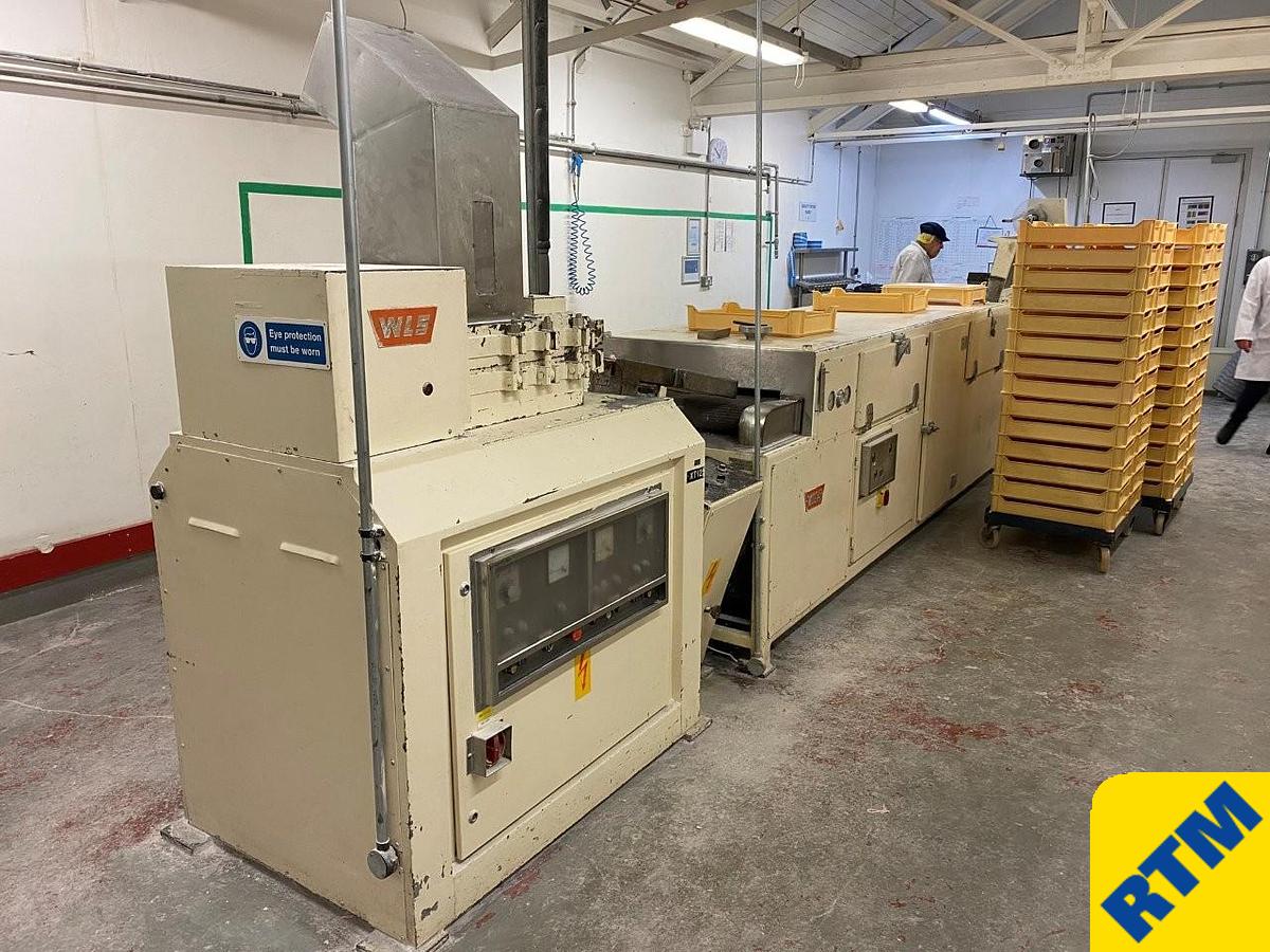 Used Extruder and Cooling Tunnel