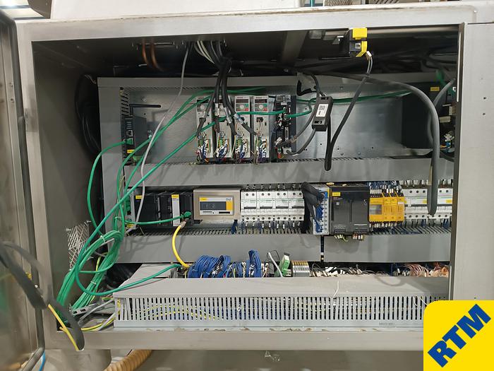 Used (4) Biscuit on-edge flowpack wrappers