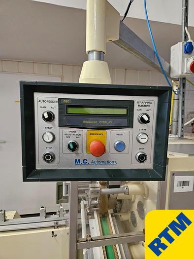 Used CHOCOLATE WRAPPING MACHINE - Envelope Wrap