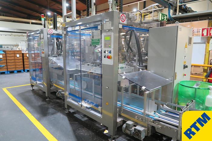 Used BISCUIT / BAR FLOWPACKING AND CARTONNING PACKING LINE