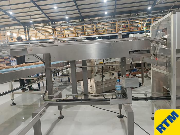 Used (4) Biscuit on-edge flowpack wrappers