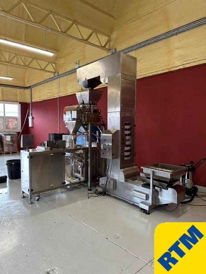 Used Coffee Roasting and Packing Line