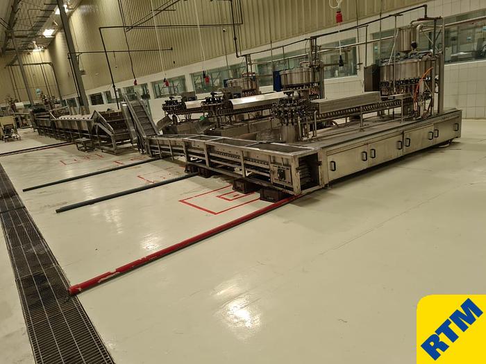 Used ICE LOLLY/ POP LINE For lollies in plastic tubes of 90ml volume