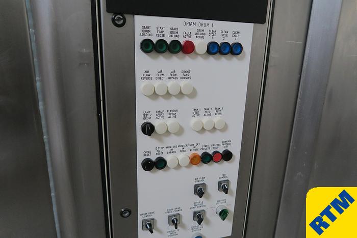 Used Lot 24 - COATED CANDY DEPARTMENT - Coating Drums