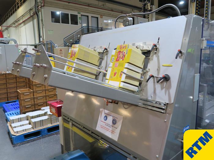 Used BISCUIT / BAR FLOWPACKING AND CARTONNING PACKING LINE