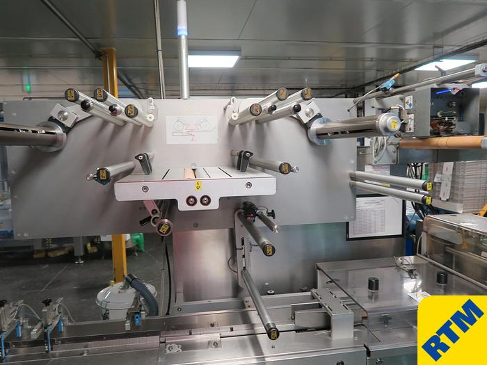 Used BISCUIT / BAR FLOWPACKING AND CARTONNING PACKING LINE