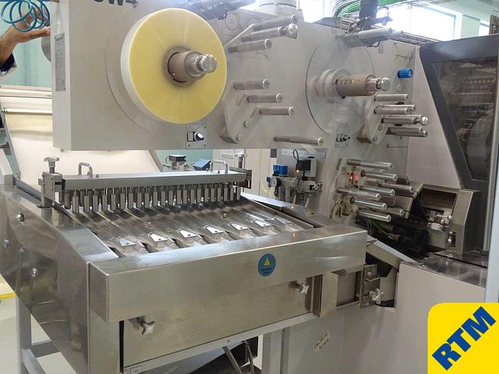 Used (2) HIGH SPEED COMBINATION CANDY FOLD WRAPPERS WITH INTEGRATED FLOWPACK WRAPPING