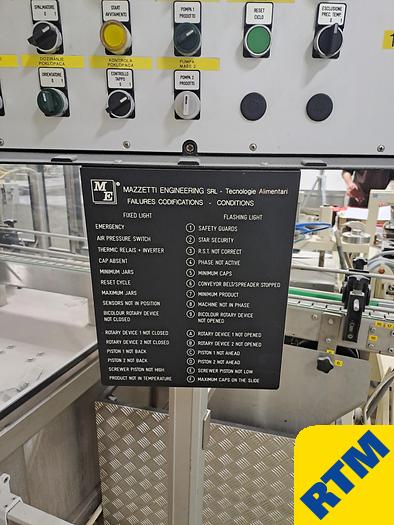 Used CHOCOLATE PASTE FILLING & CAPPING MACHINE