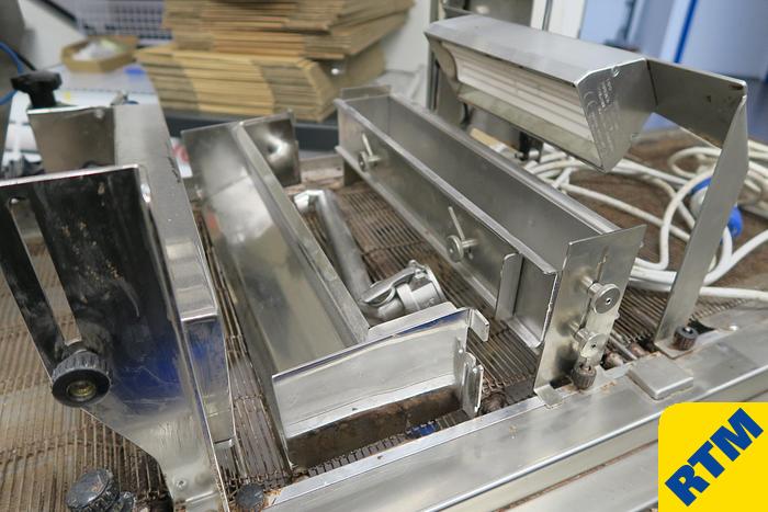 Used Chocolate Temperer with Enrober