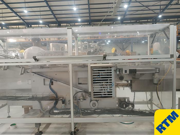 Used (4) Biscuit on-edge flowpack wrappers