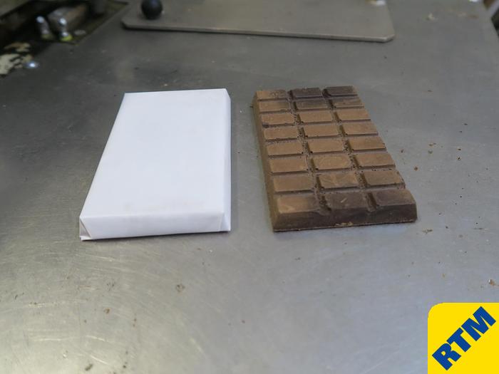 Used Chocolate Bar Wrapper