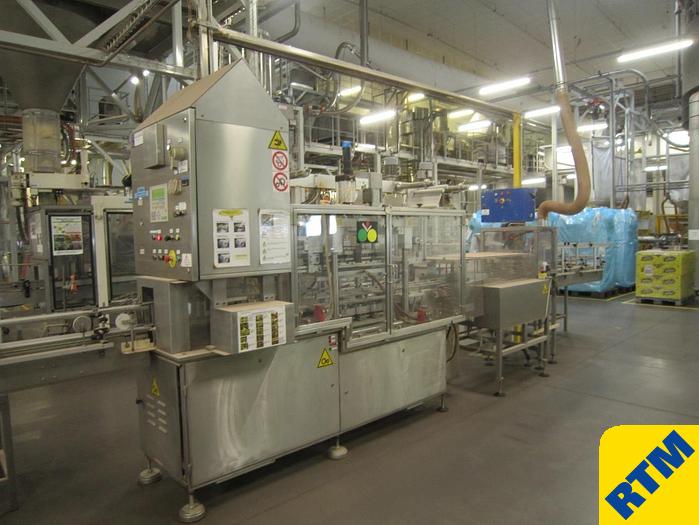 Used TUB FILLING LINE, POWDERS