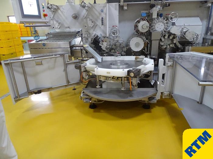 Used (2) HIGH SPEED COMBINATION CANDY FOLD WRAPPERS WITH INTEGRATED FLOWPACK WRAPPING