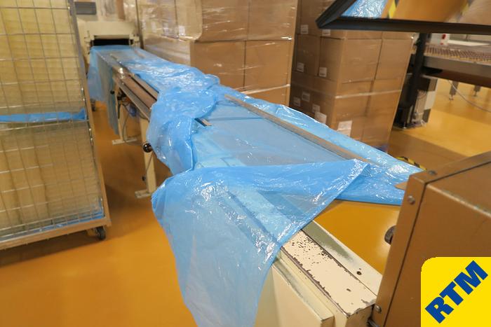 Used PRALINE DEPOSITING/ENROBING LINE