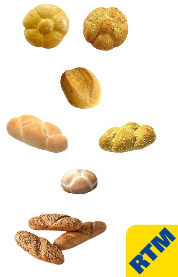 Used LINE TO PRODUCE STAMPED ROLLS, BUNS & MINI-BAGUETTES