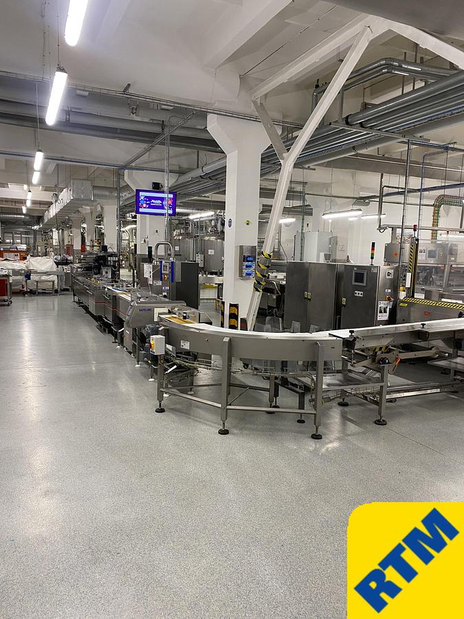 Used Chocolate/ Confectionery Bar Flowpacking Line